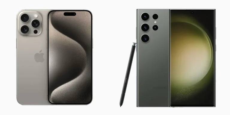The Clash of Titans: Samsung Galaxy S24 Ultra vs iPhone 15 Pro Max