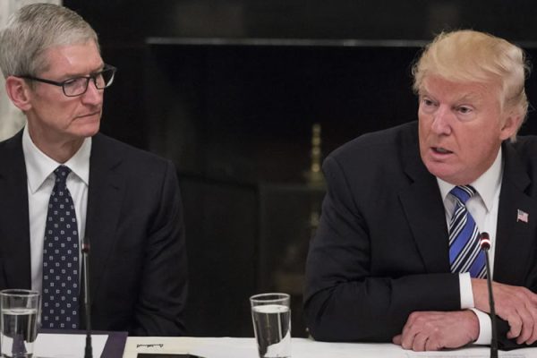 Tim Cook Voices EU Fines Concern with Trump